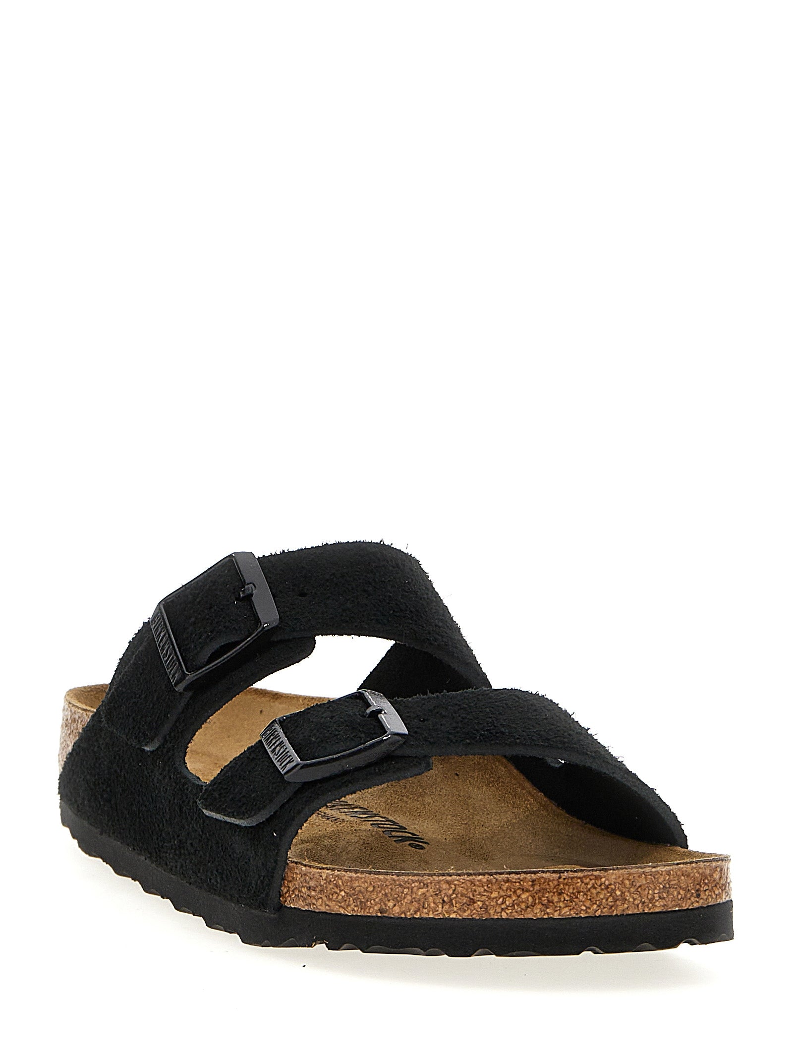 Arizona Bs Sandals Black Calfskin Leather (bos Taurus)