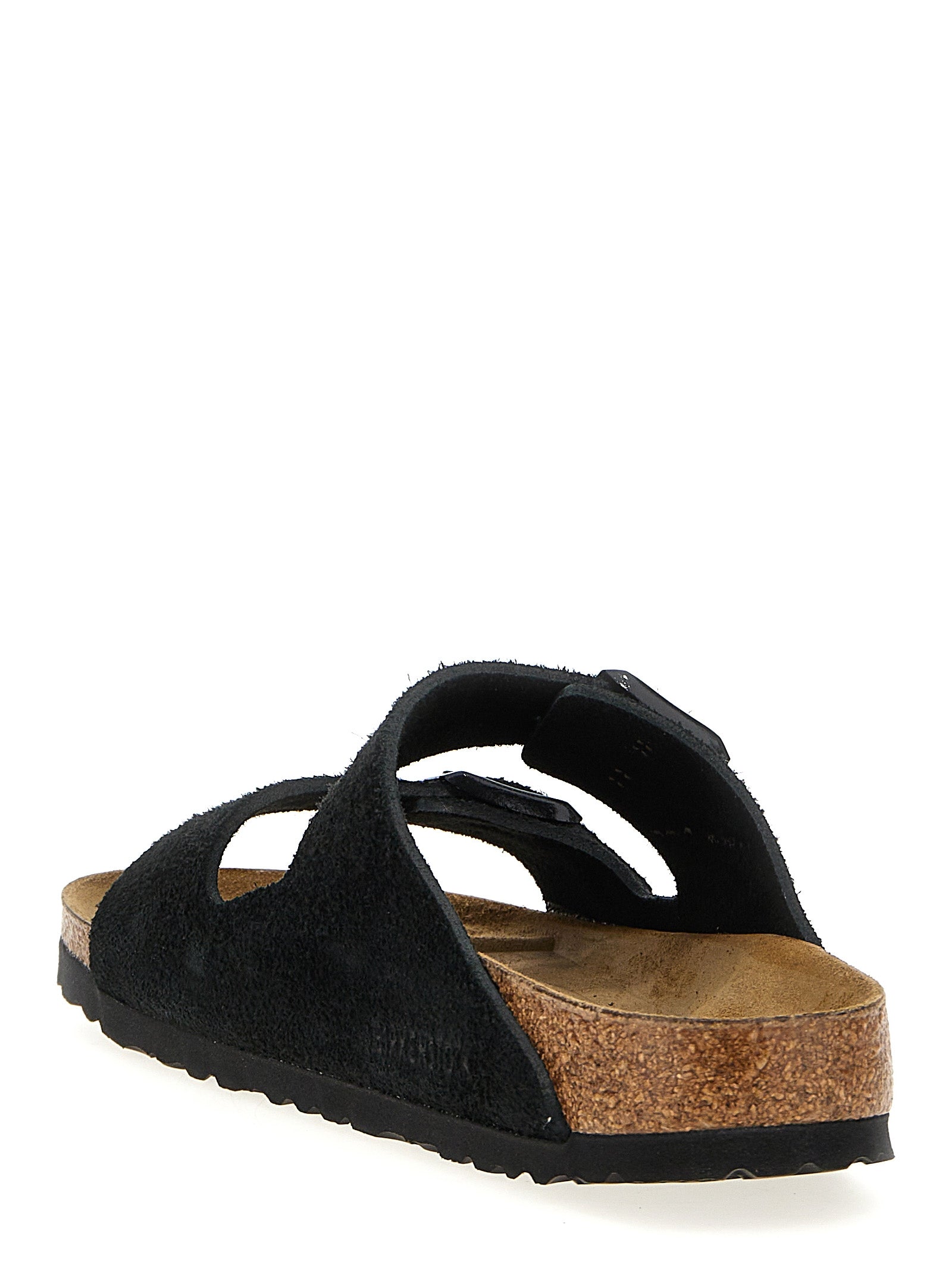 Arizona Bs Sandals Black Calfskin Leather (bos Taurus)