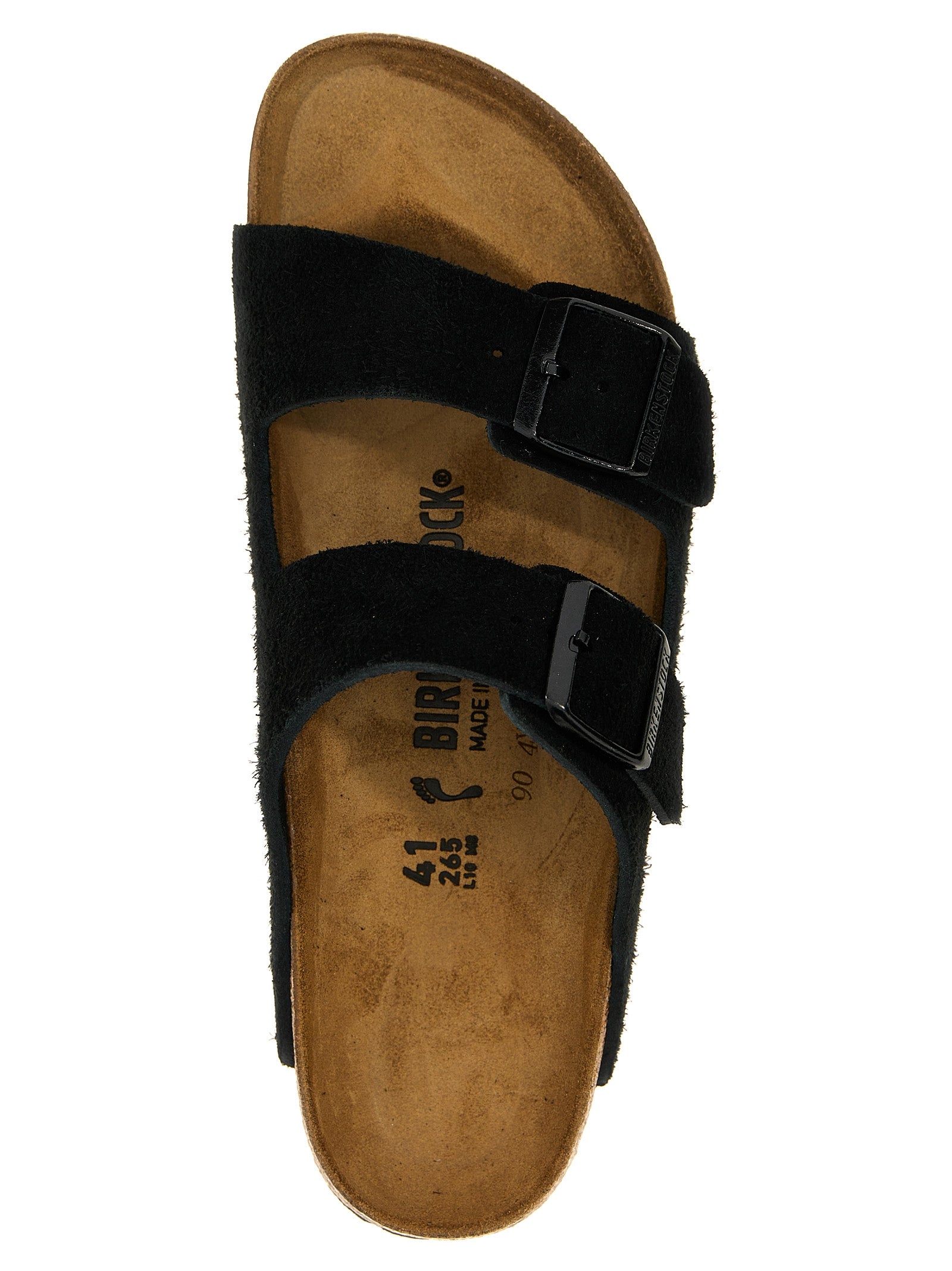 Arizona Bs Sandals Black Calfskin Leather (bos Taurus)