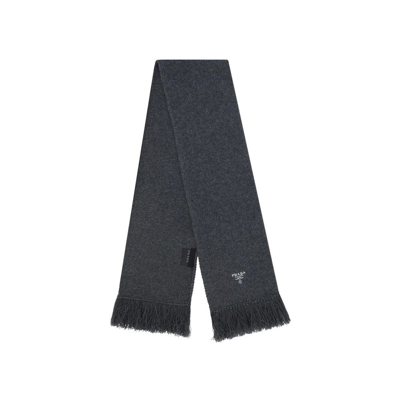Gray Cashmere Scarf