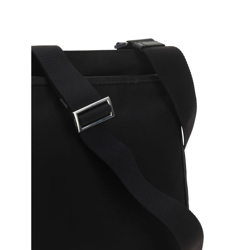Prada Nylon Shoulder Bag — Black