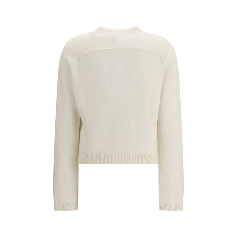 Beige Wool Cardigan