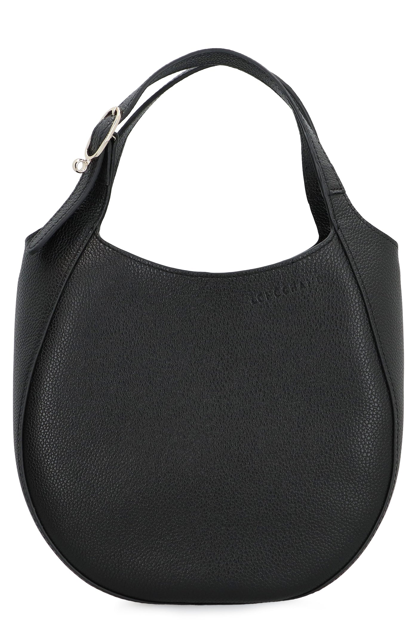 Longchamp Le Shoulder Bag — Black Cow Hide