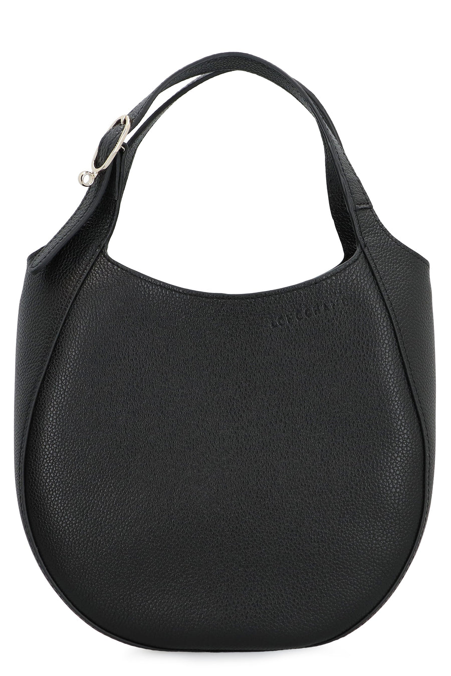 Longchamp Le Shoulder Bag — Black Cow Hide