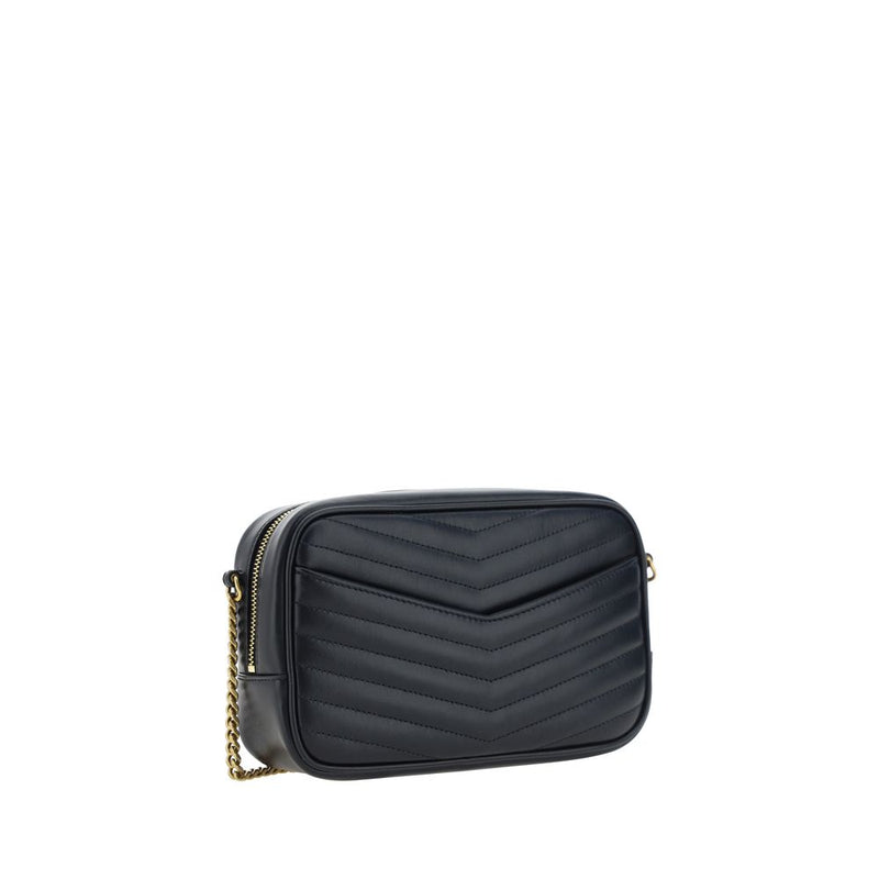 Black Calf Leather Bos Taurus Shoulder Bag