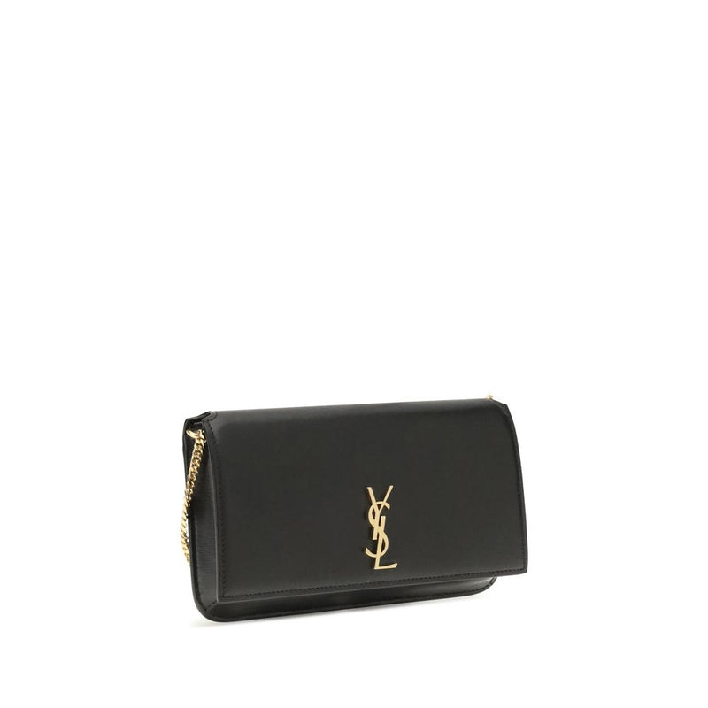 Black Calf Leather Bos Taurus Shoulder Bag