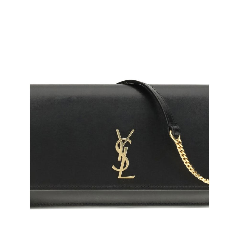 Black Calf Leather Bos Taurus Shoulder Bag
