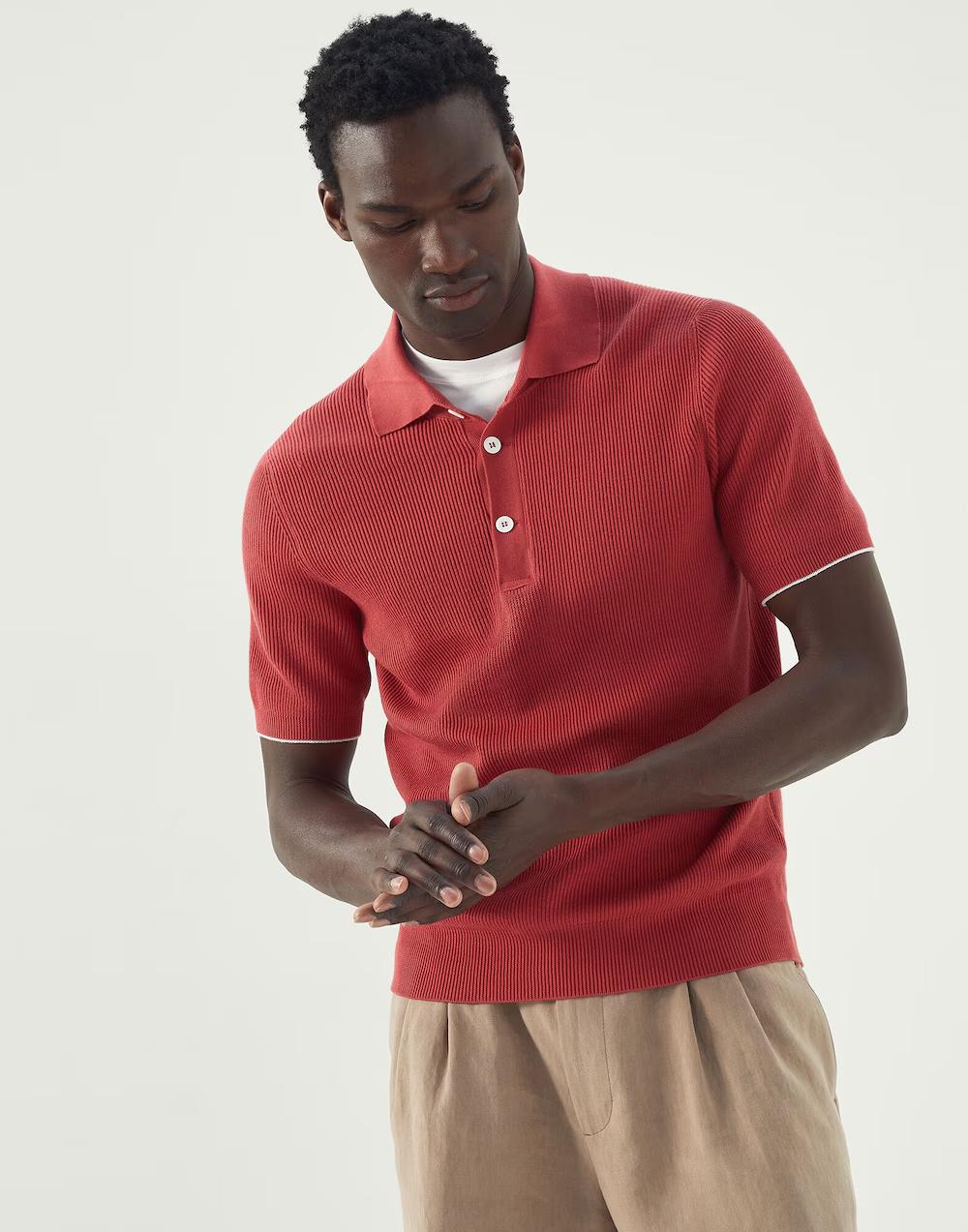 Multicolor Cotton Shortsleeve Shirt