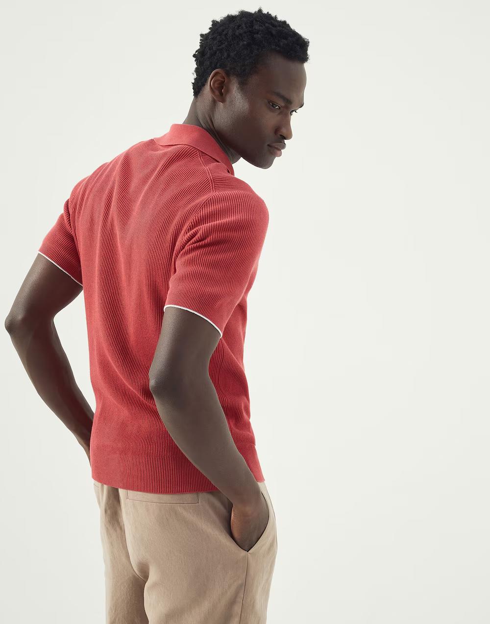 Multicolor Cotton Shortsleeve Shirt