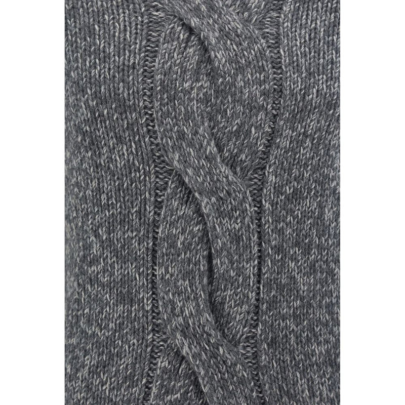 Gray Cashmere Sweater