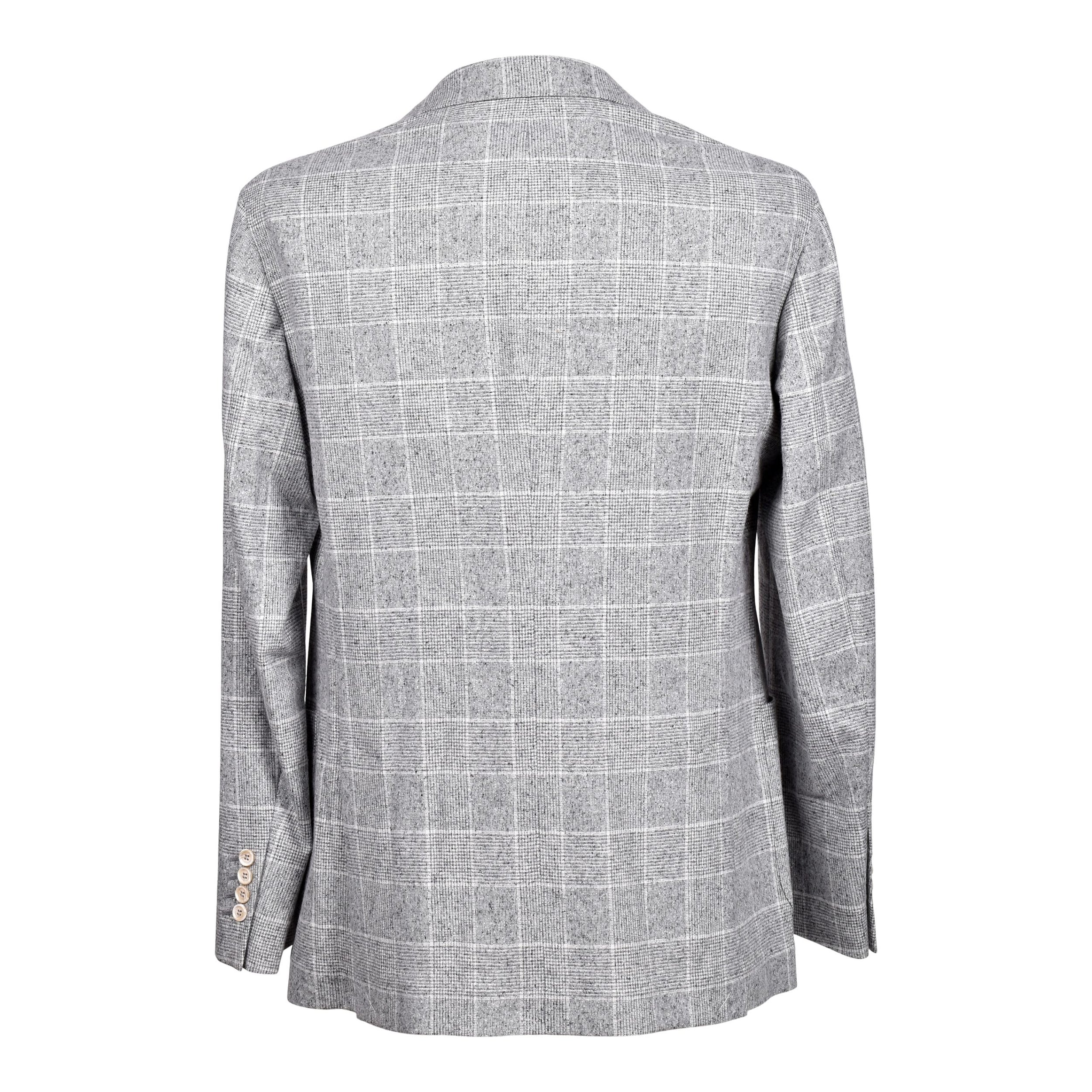 Gray Silk Blazer