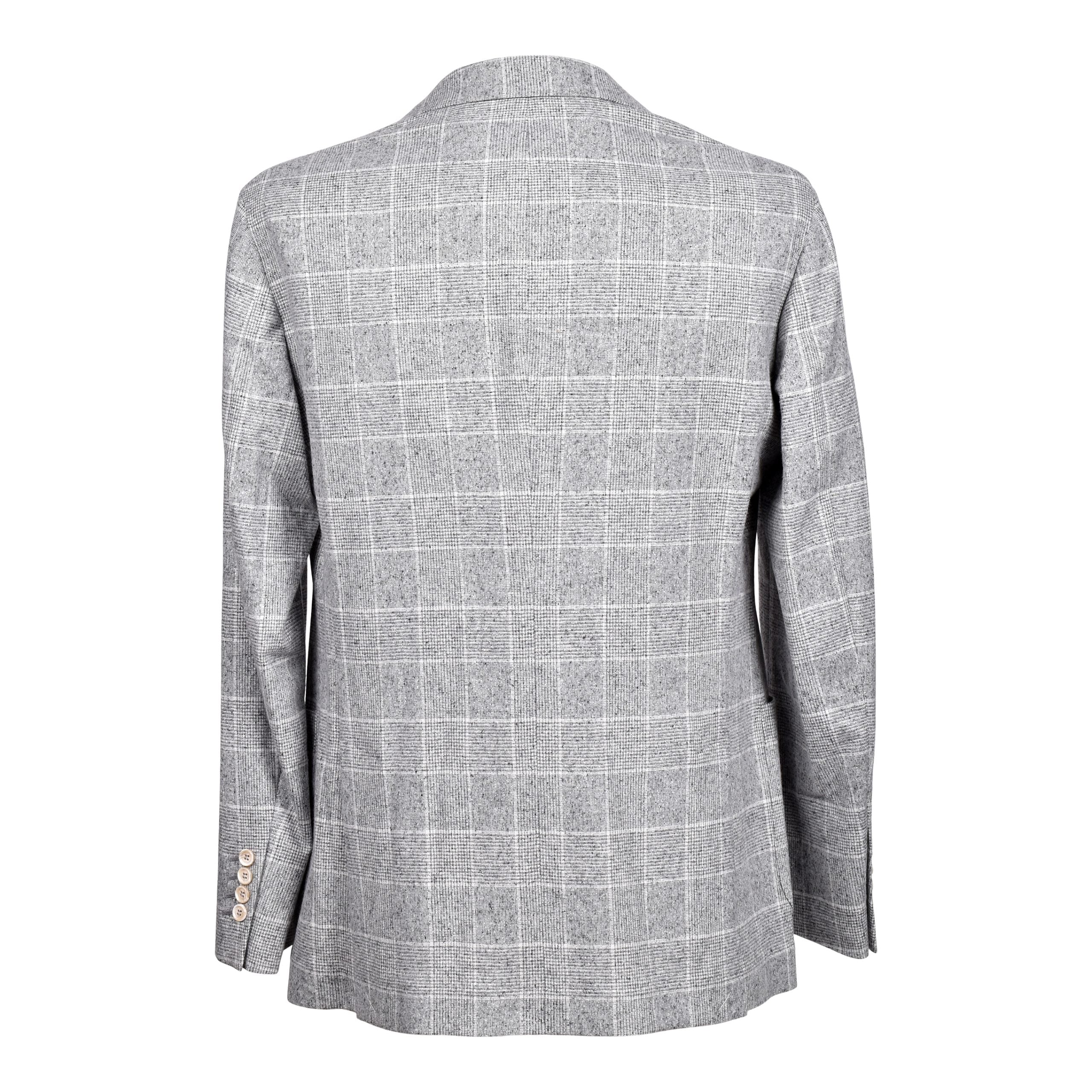 Gray Silk Blazer