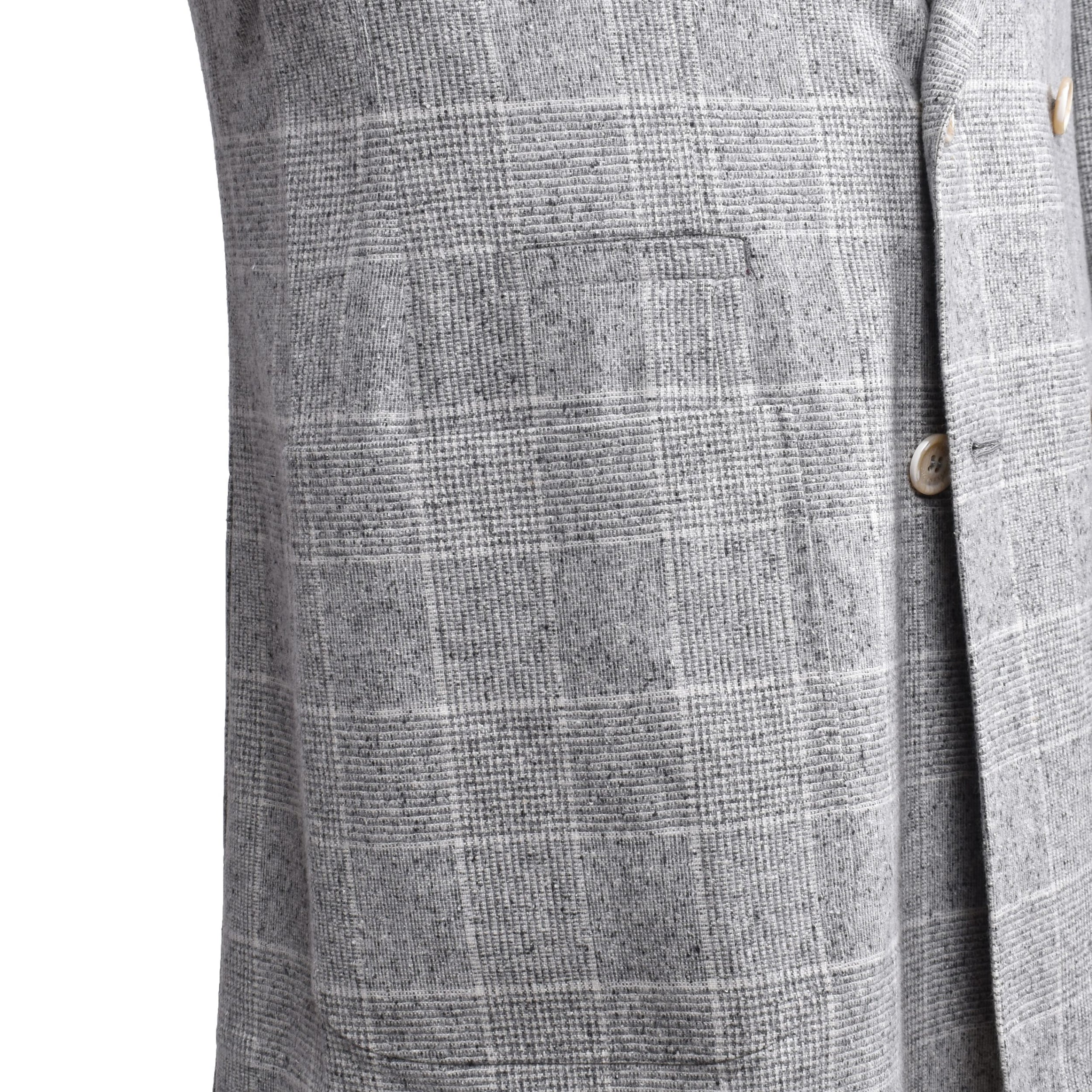 Gray Silk Blazer