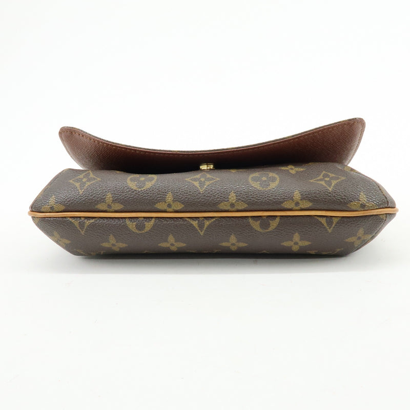 Louis Vuitton Musette Tango Monogram Canvas Brown Bag