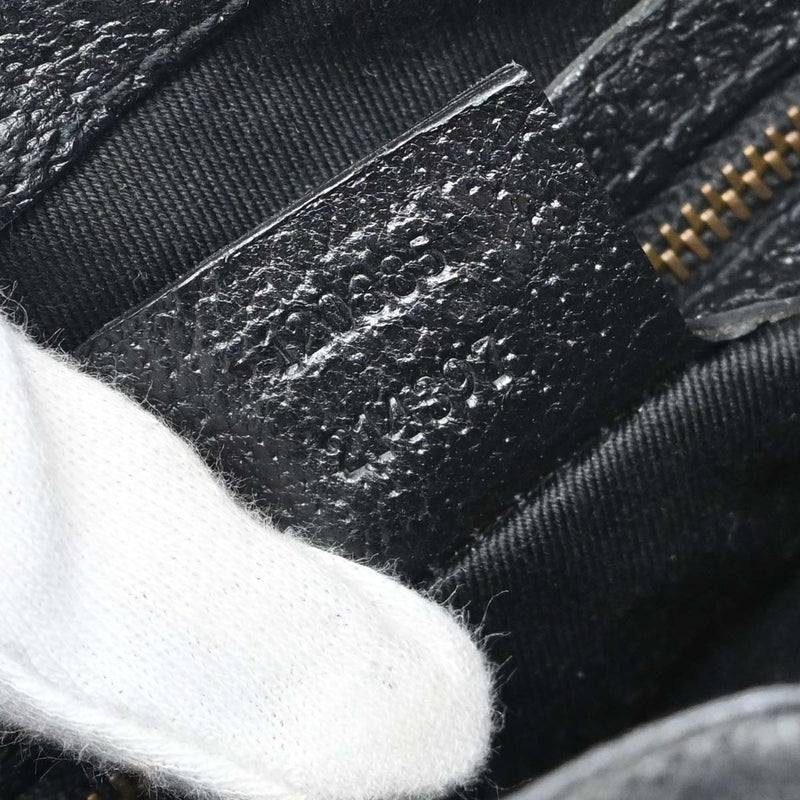 Gucci Piston Lock Jackie Hobo Gg Canvas Black