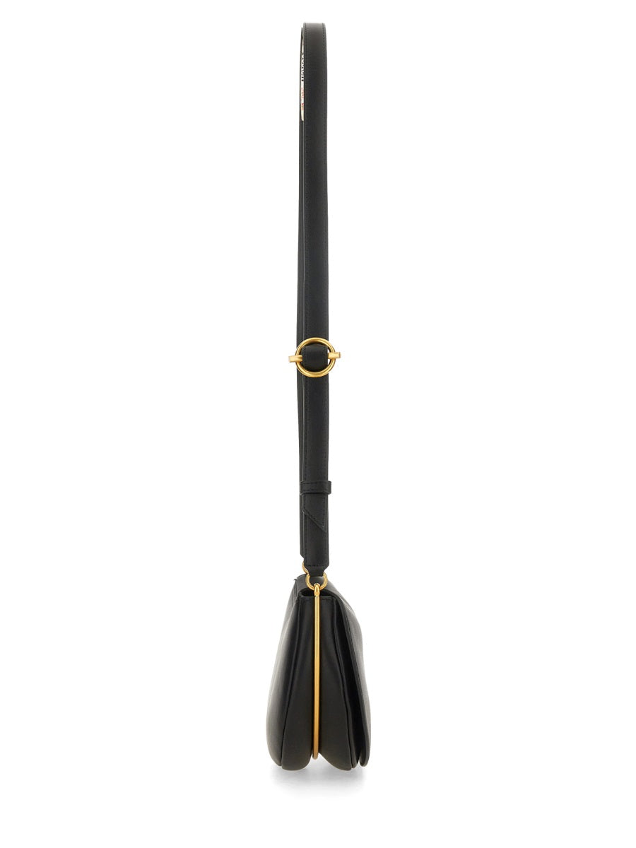 Wandler Kate Shoulder Bag — Black Soft Calf Leather