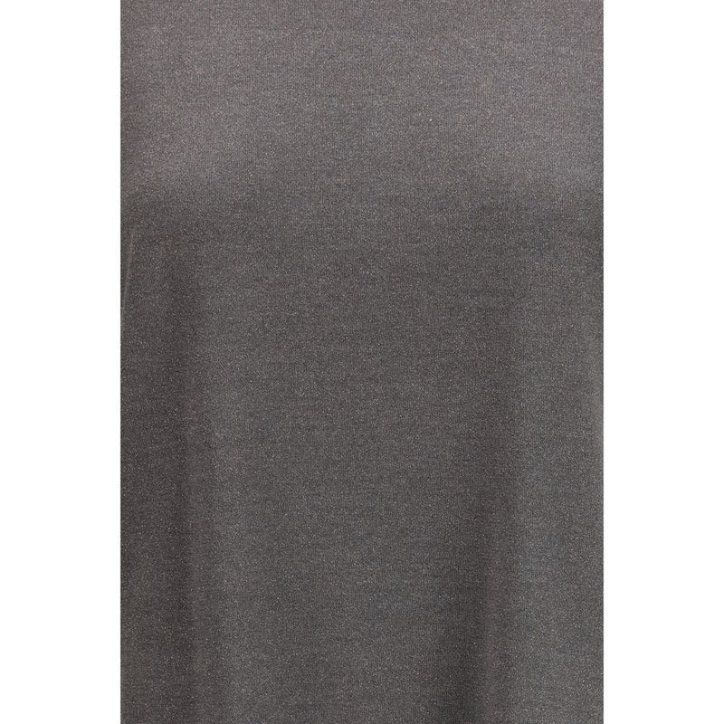 Gray Nylon T-Shirt