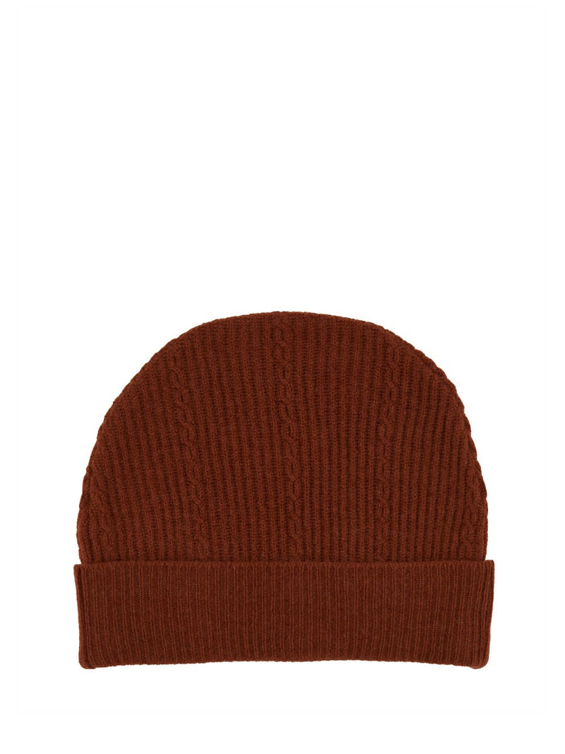 Etro Waqa0016_av393m0174 Logo-Embroidered Wool Blend Beanie — Red Beanies