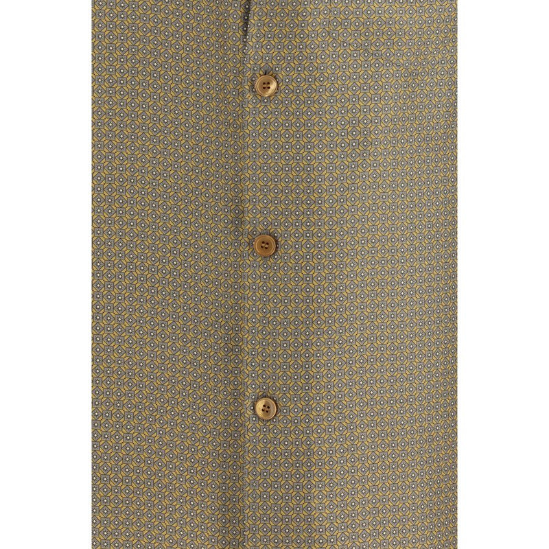 Multicolor Silk Pattern Shirt