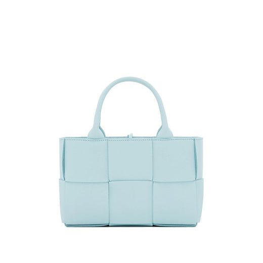 Blue Lamb Leather Tote Bag