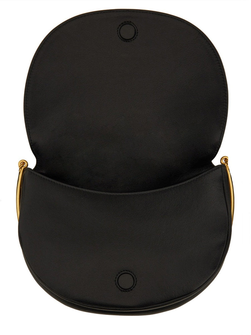 Wandler Kate Shoulder Bag — Black Soft Calf Leather
