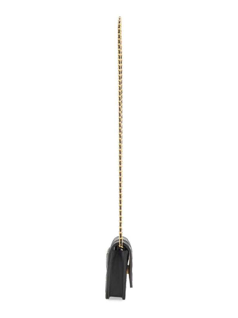 Tory Burch Fleming Wallet — Black & Purses