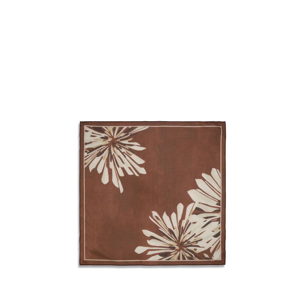 Bordeaux Silk Scarf