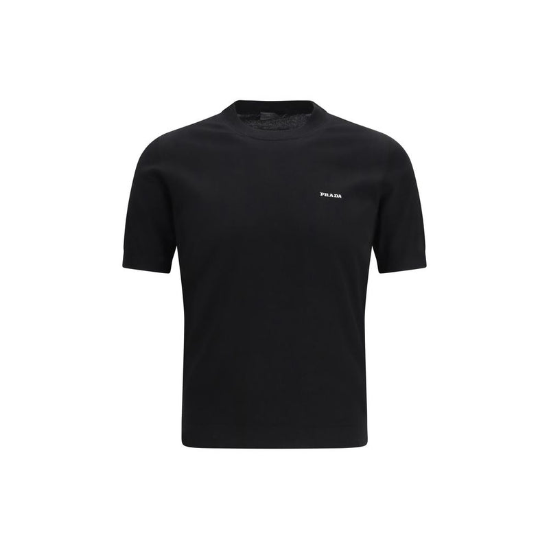 Black Cotton T-Shirt