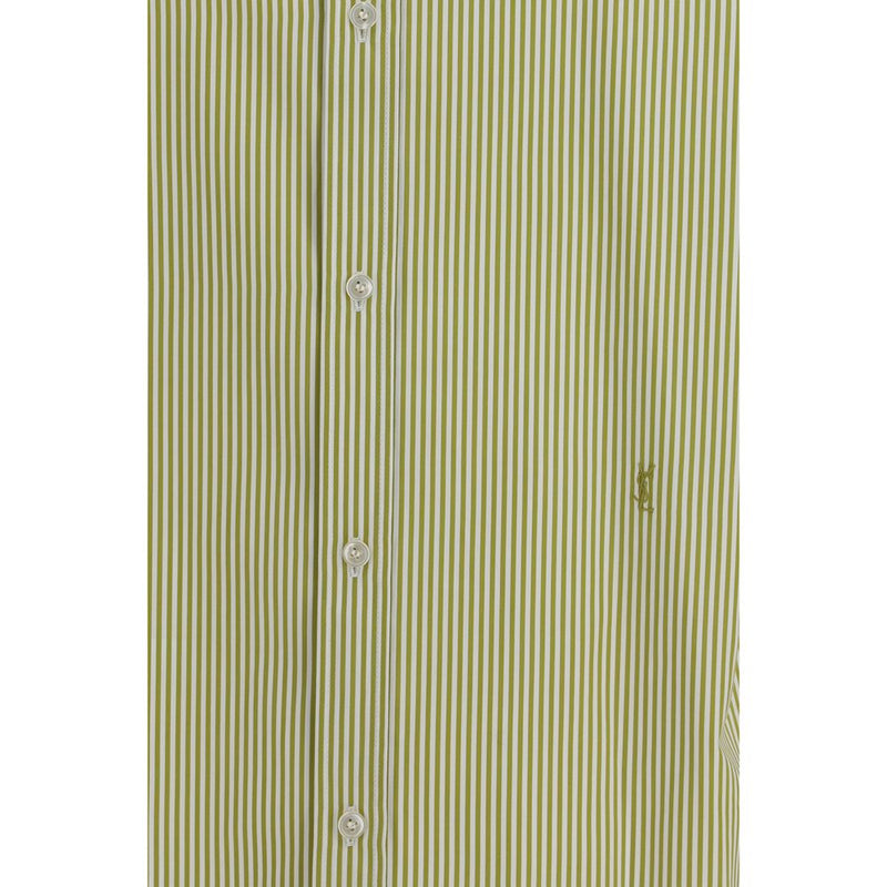 Bicolor Cotton Pattern Shirt