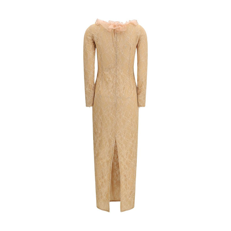 Multicolor Polyamide Cocktail Dress