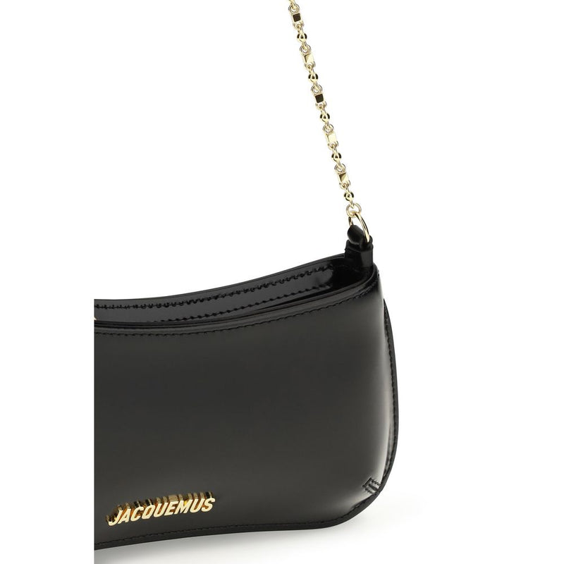 Black Calf Leather Bos Taurus Shoulder Bag