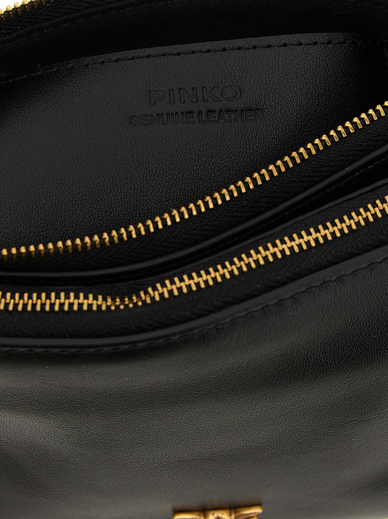 Pinko Crossbody Bag — Black