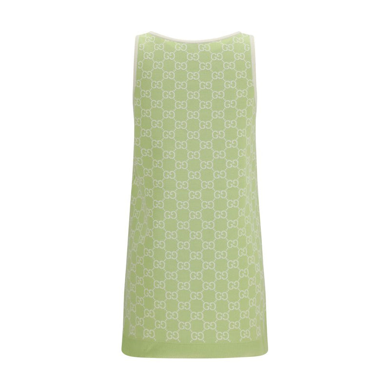 Bicolor Cotton Casual Dress