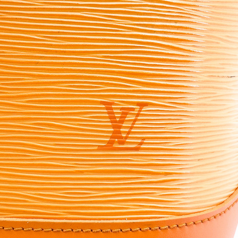 Louis Vuitton Alma Epi Leather Orange Bag