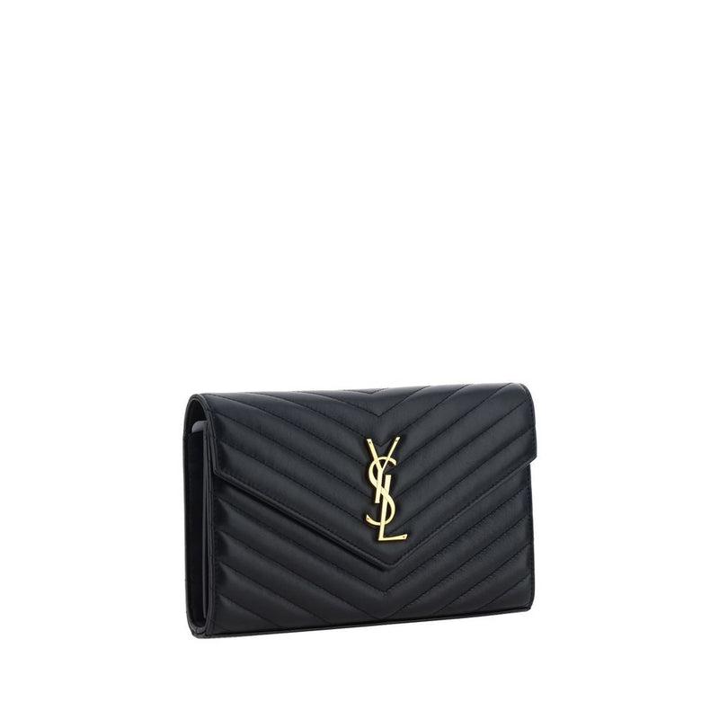 Black Calf Leather Bos Taurus Shoulder Bag