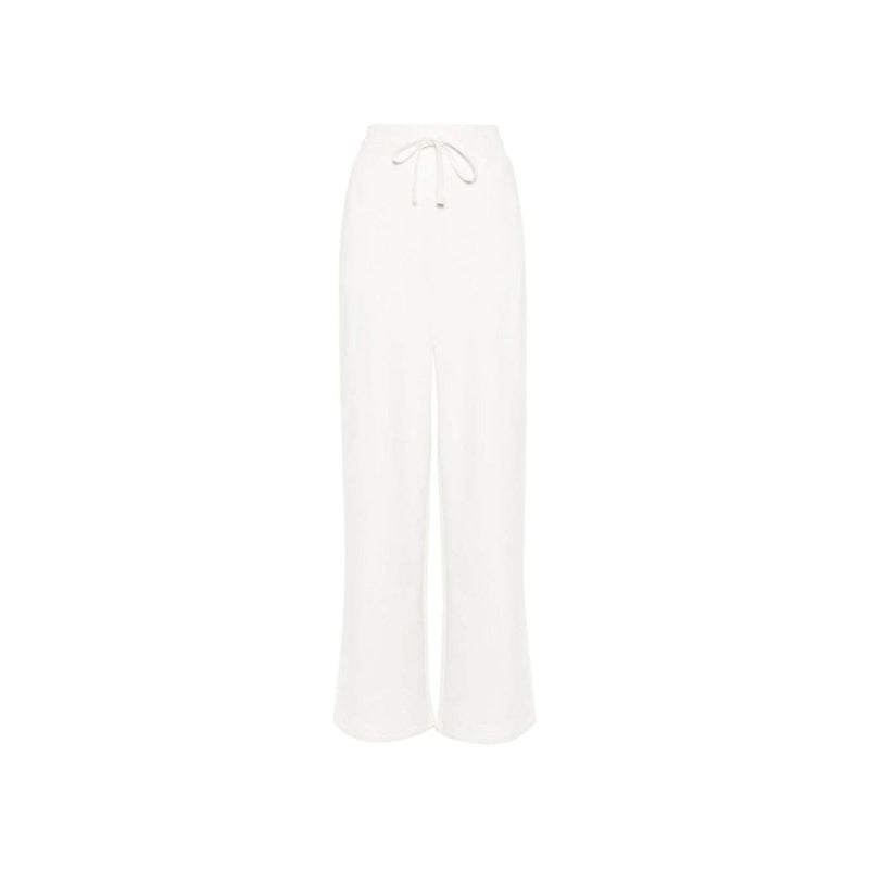 White Cotton Joggers (Workout Pants)