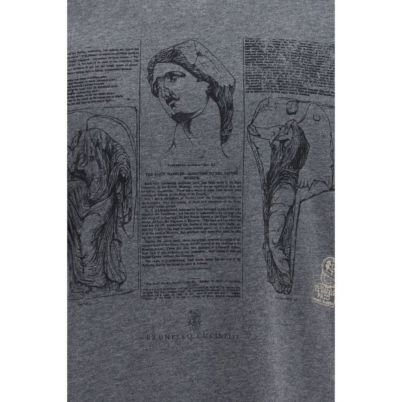 Blue Cotton T-Shirt