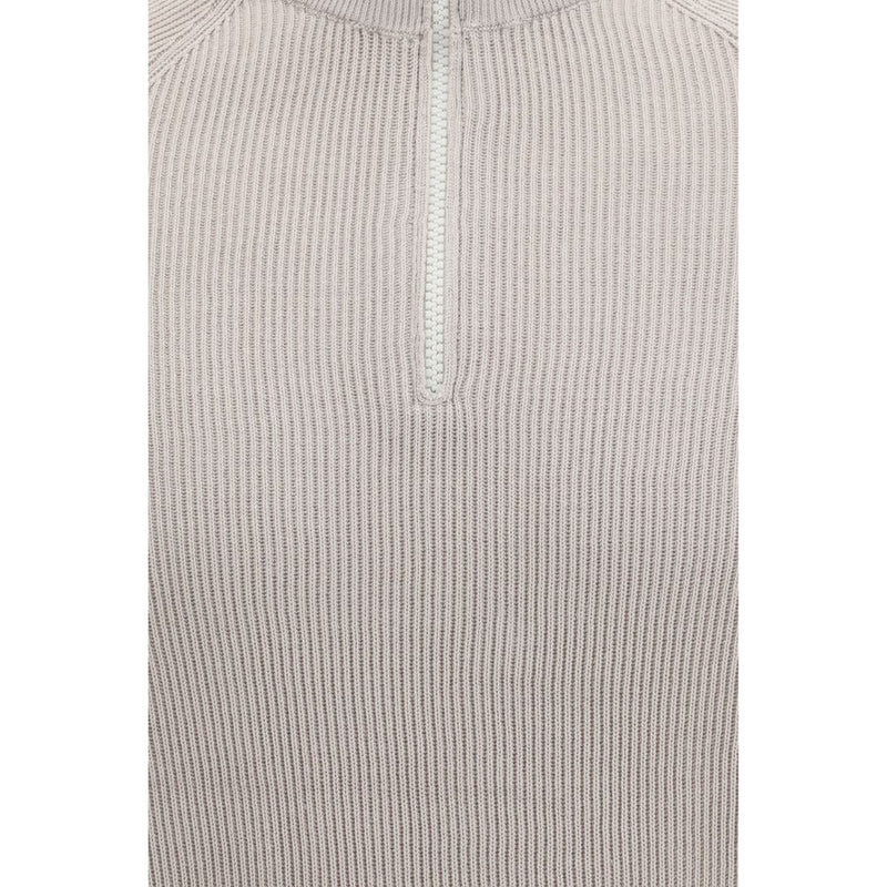 Beige Cotton Sweatshirt