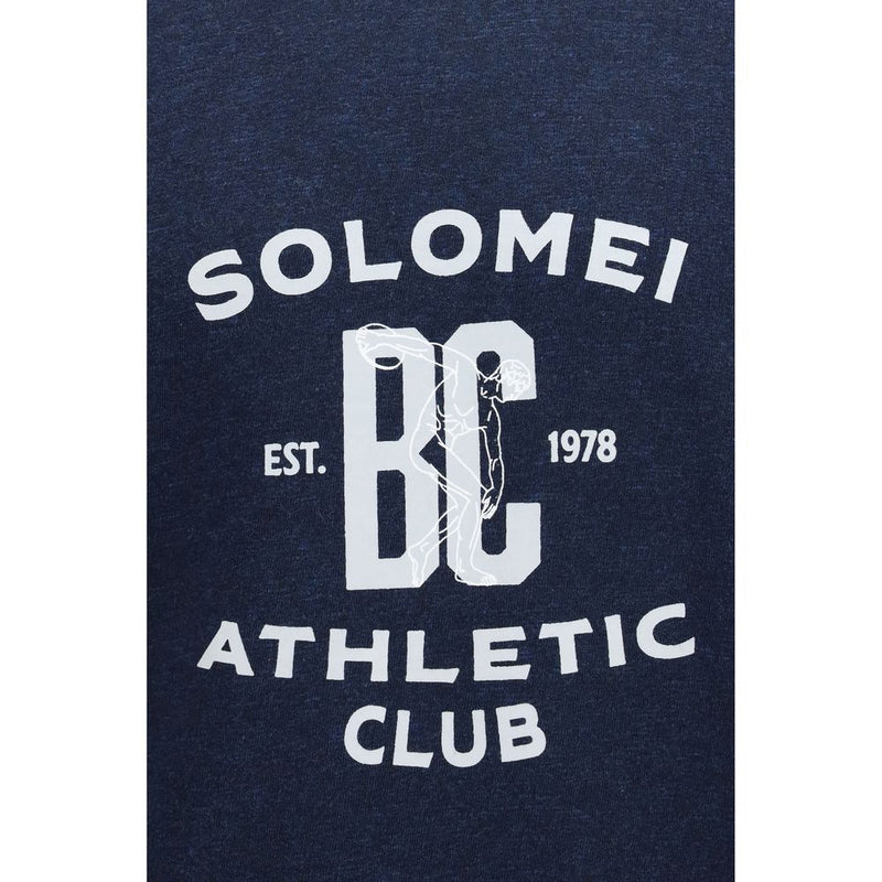 Blue Cotton Sweatshirt