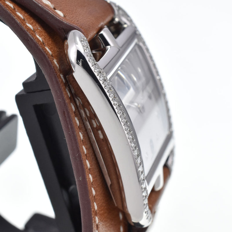 Hermes Cape Cod Double Tour Quartz Stainless Steel And Leather Watches