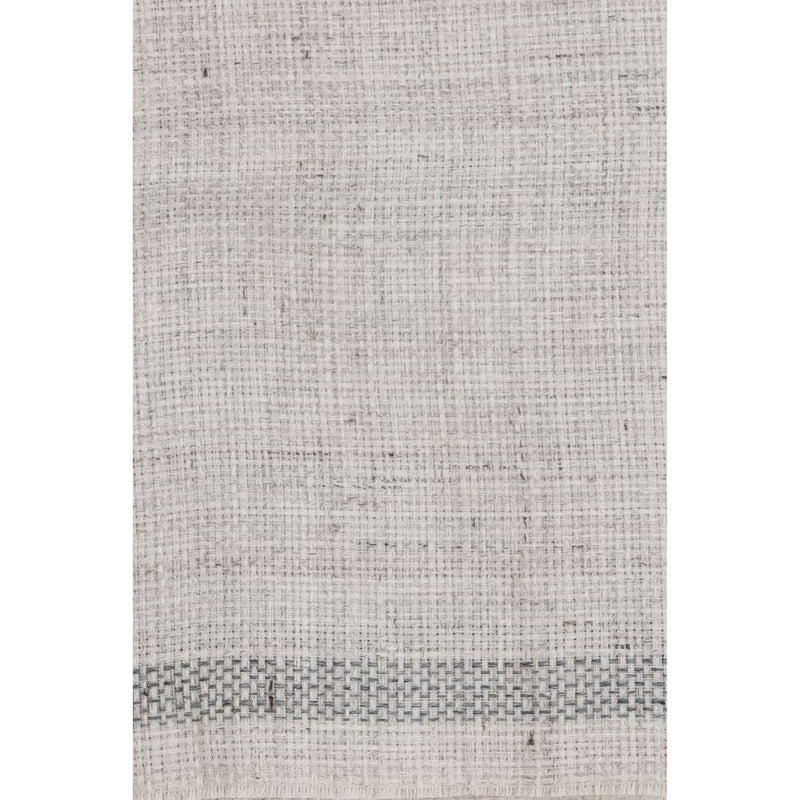 Gray Linen Scarf