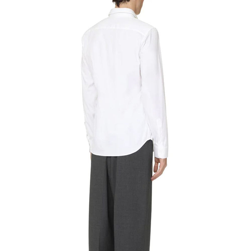White Cotton Dress Shirt