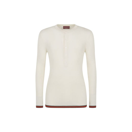 White Silk T-Shirt