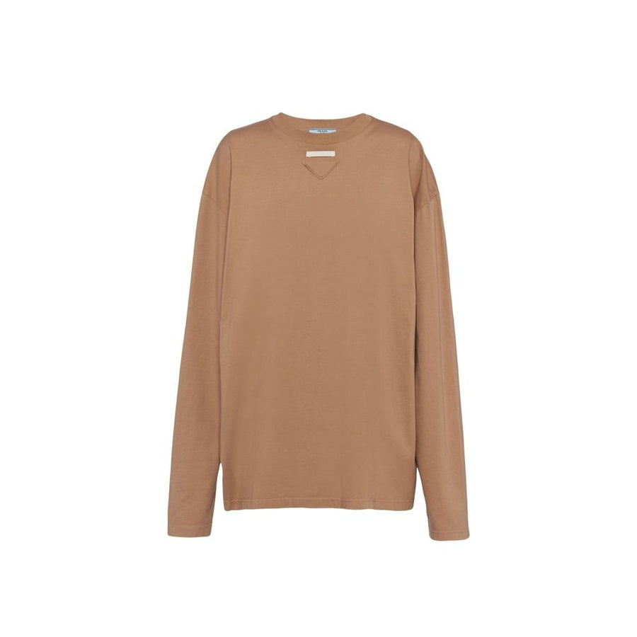 Brown Cotton T-Shirt