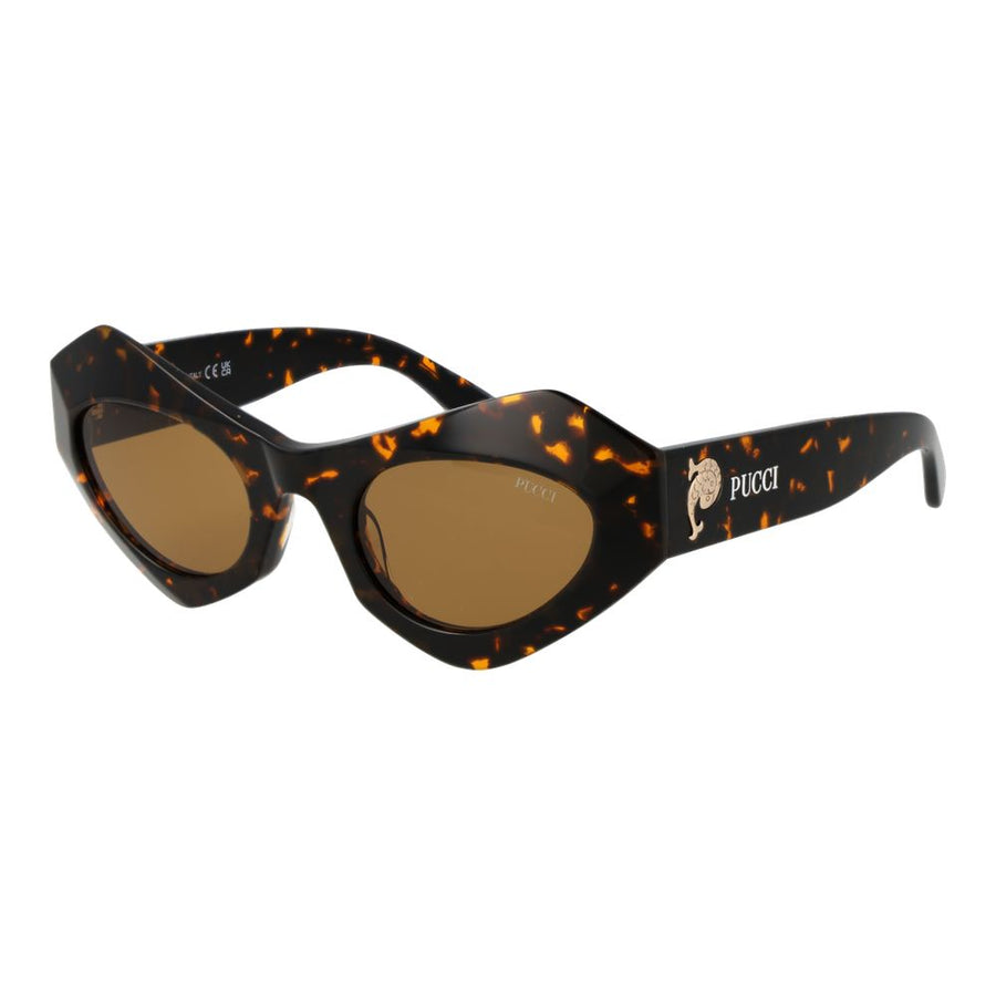 Brown Plastic Sunglasses