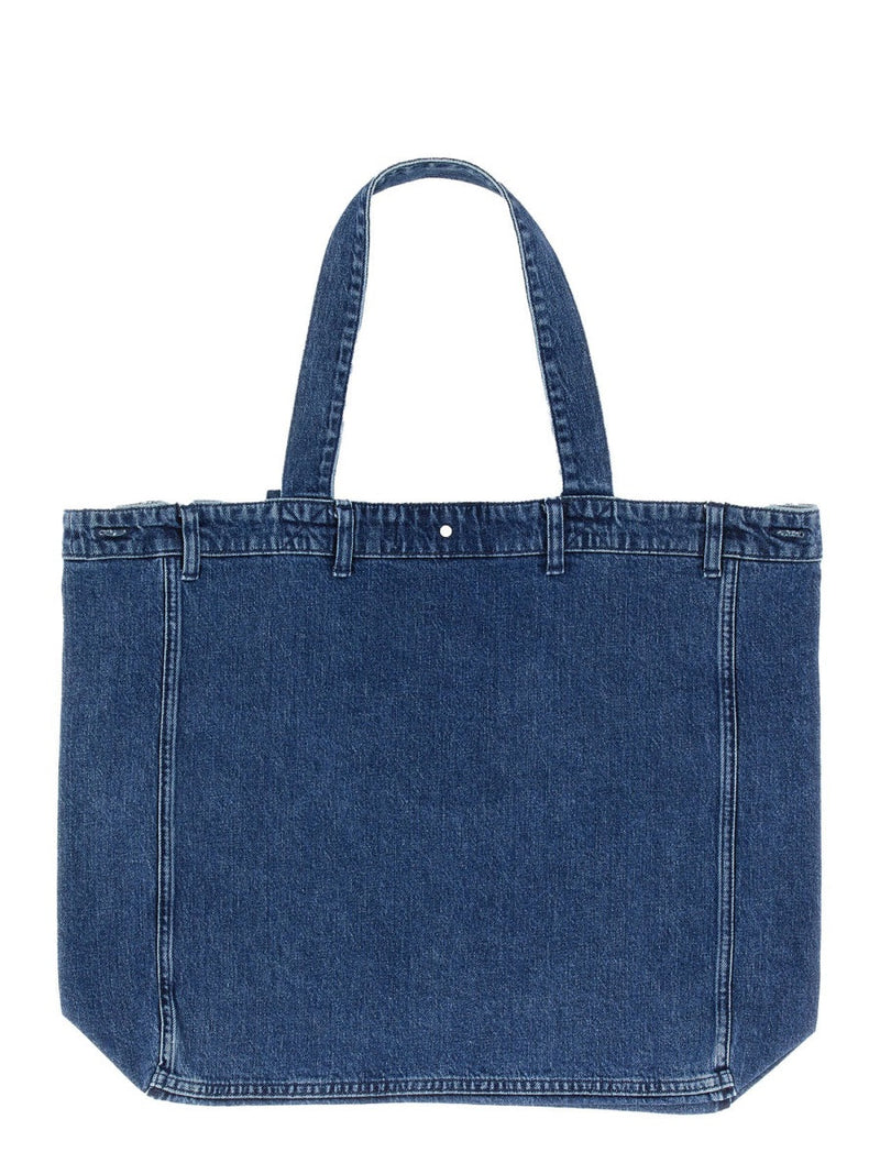 Baum Und Pferdgarten Kila Shoulder Bag — Blue Organic Cotton