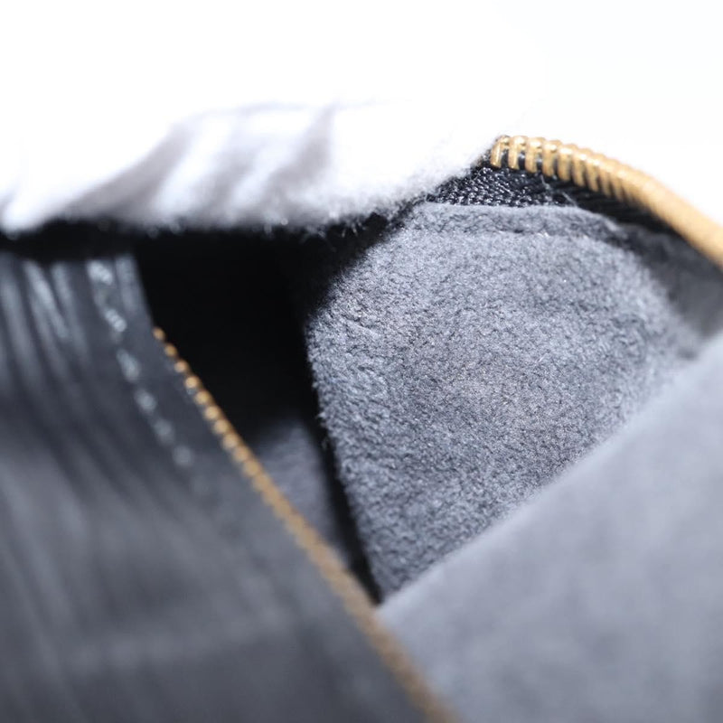 Louis Vuitton Soufflot Pochette Epi Leather Black Bag