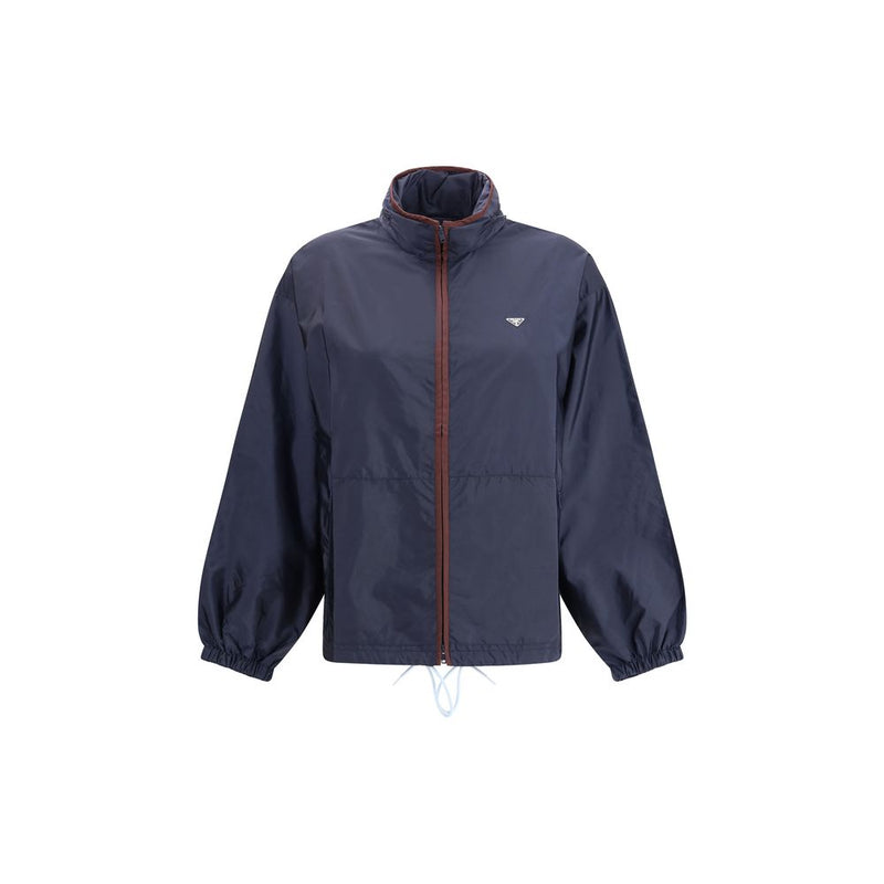 Blue Polyamide Shell Jacket