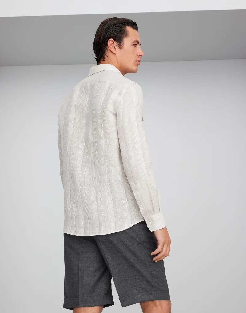 White Linen Shirt