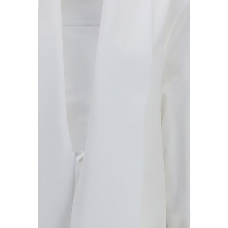 White Cotton Dress Shirt